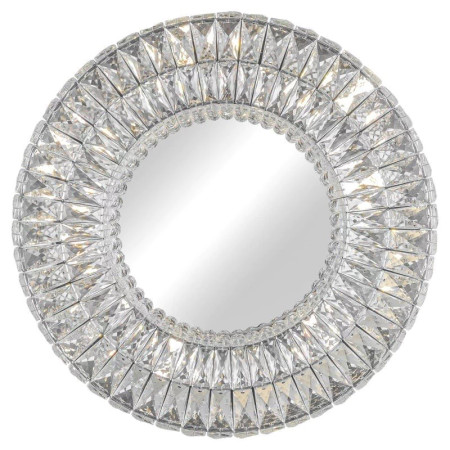 Хрустальное зеркало с подсветкой L'Arte Luce Luxury Spiridon L27726.32
