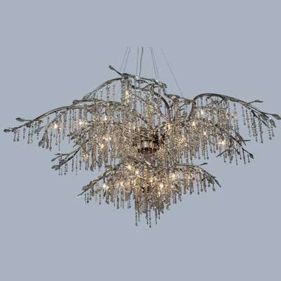 Подвесная люстра L'ARTE LUCE Garden L54000.59 с подвесками из хрусталя