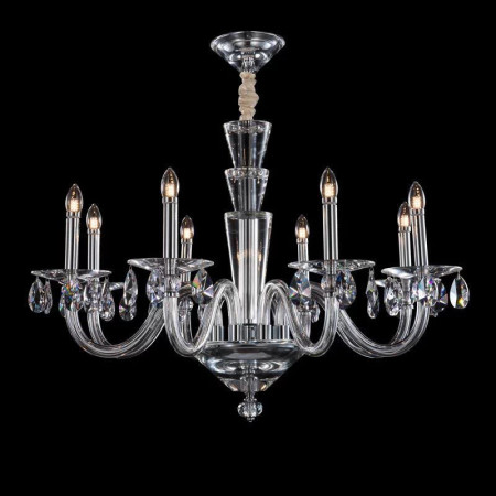 Подвесная люстра L'Arte Luce Luxury Roccaforte L58308.28 с элементами из хрусталя