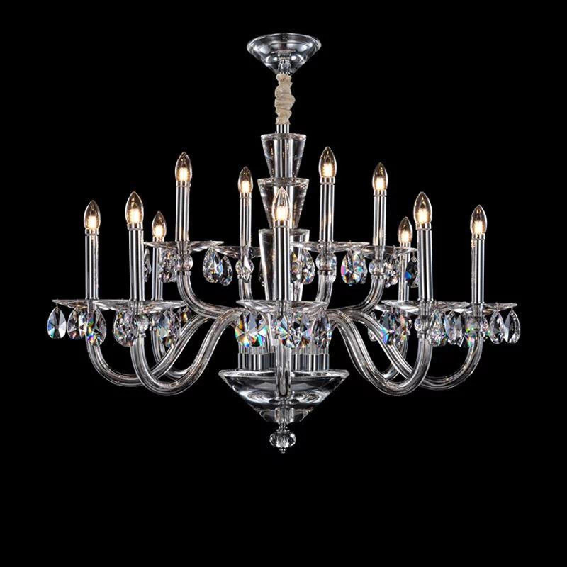 Подвесная люстра L'Arte Luce Luxury Roccaforte L58312.18 с элементами из хрусталя