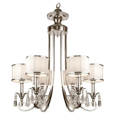 Подвесная люстра L'Arte Luce Luxury Lombard L00506 с подвесками из хрусталя