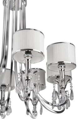 Подвесная люстра L'Arte Luce Luxury Lombard L00508 с подвесками из хрусталя