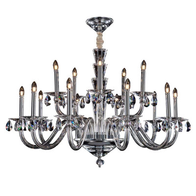 Подвесная люстра L'Arte Luce Luxury Roccaforte L58315.18 с элементами из хрусталя