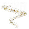 Светильник подвесной Kerchiefs L’ARTE LUCE LUXURY L62611