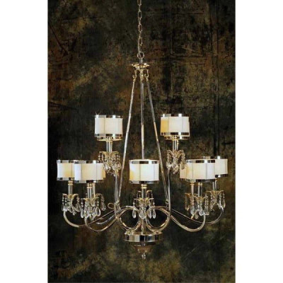 Подвесная люстра L'Arte Luce Luxury Lombard L00512 с подвесками из хрусталя