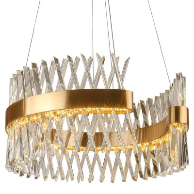 Светодиодная подвесная люстра L'Arte Luce Luxury Recinto L45806 с элементами из хрусталя