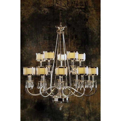 Подвесная люстра L'Arte Luce Luxury Lombard L00515 с подвесками из хрусталя