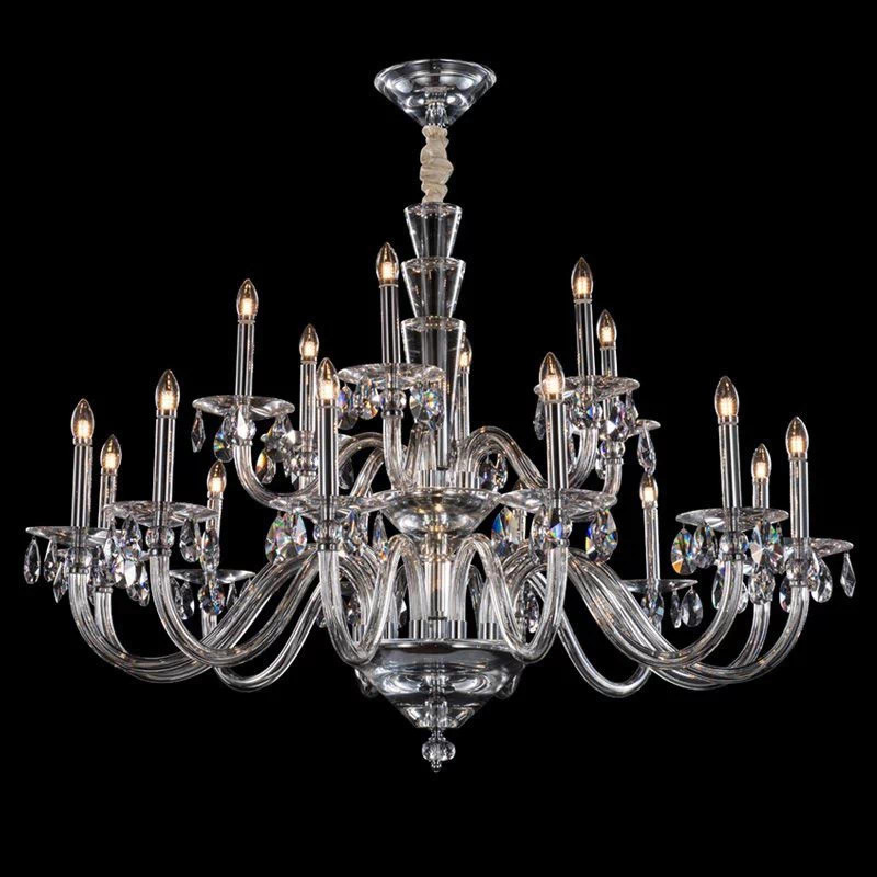 Подвесная люстра L'Arte Luce Luxury Roccaforte L58318.28 с элементами из хрусталя