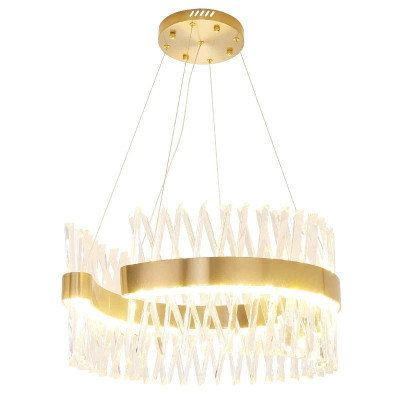 Светодиодная подвесная люстра L'Arte Luce Luxury Recinto L45808 с элементами из хрусталя