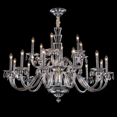 Подвесная люстра L'Arte Luce Luxury Roccaforte L58318.48 с элементами из хрусталя