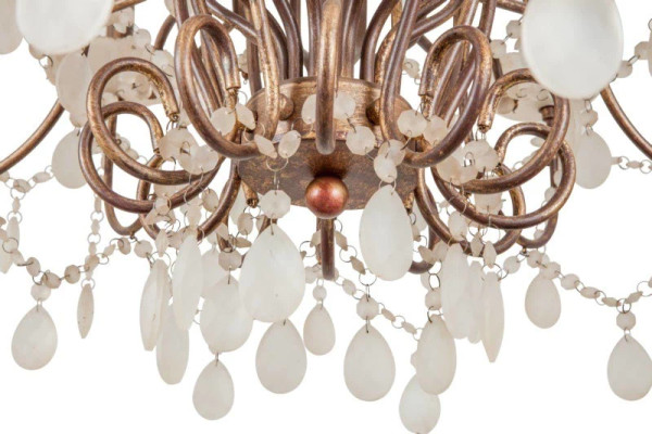 Подвесная люстра L'Arte Luce Luxury Scettro L28912 с элементами из хрусталя