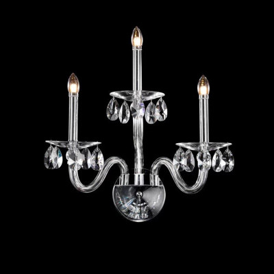 Бра L'Arte Luce Luxury Roccaforte L58323.28 с элементами из хрусталя