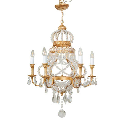 Подвесная люстра L'Arte Luce Luxury Corona L28808 с элементами из хрусталя