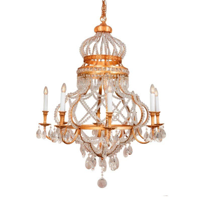 Подвесная люстра L'Arte Luce Luxury Corona L28818 с элементами из хрусталя