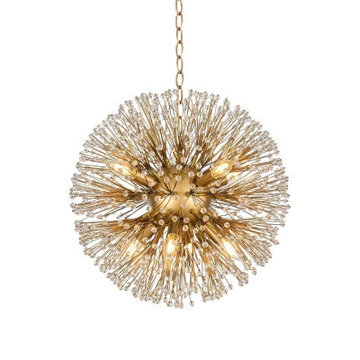 Подвесная люстра L'Arte Luce Luxury Dunkirk L28506 с элементами из хрусталя