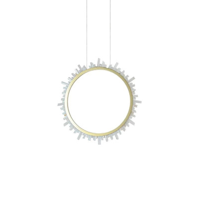 Светодиодный подвесной светильник L'Arte Luce Luxury Alone L40201 с элементами из хрусталя