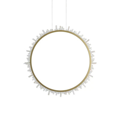 Светодиодный подвесной светильник L'Arte Luce Luxury Alone L40202 с элементами из хрусталя