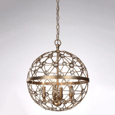 Подвесной светильник L'ARTE LUCE Ragusa L51104.68 с элементами из хрусталя