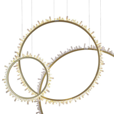 Светодиодный подвесной светильник L'Arte Luce Luxury Alone L40203 с элементами из хрусталя